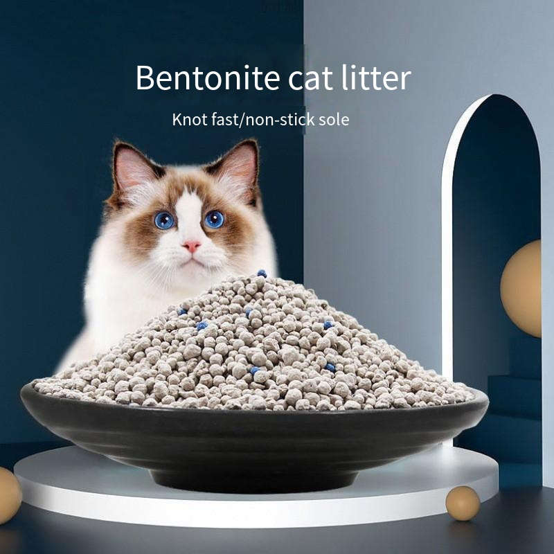 Cat litter bentonite deodorized low dust second clump universal