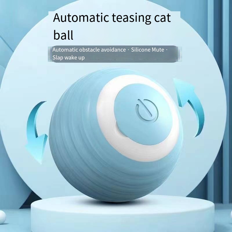 Fun cat ball pet toy ball gravity rolling ball cat self hi ball