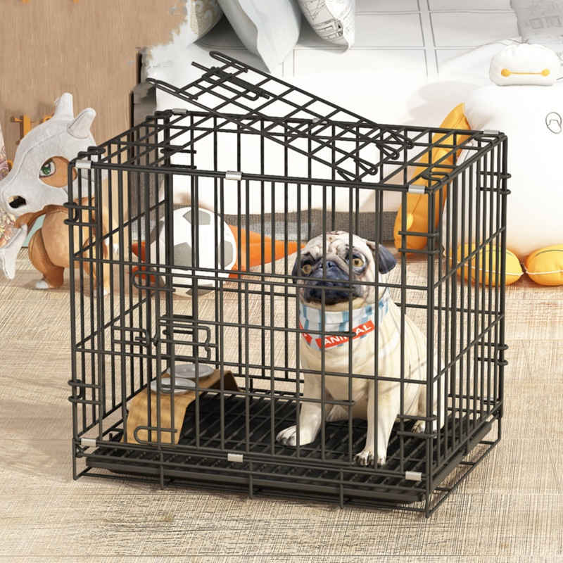 Home large pet villa with toilet dog cage