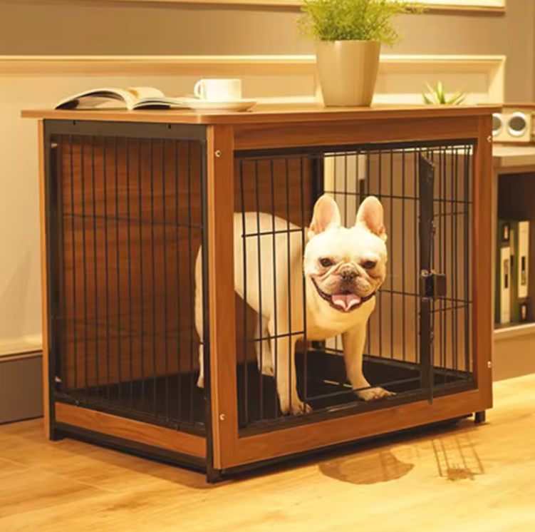 New Arrivals Wooden Dog Cage Dog Crate Kennel Dog Crate Furniture